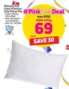 Vita Sleep Memory And Foam Premium Chip Pillow Mix