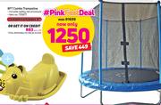 Sportspower 8Ft Combo Trampoline Including Safety Net Enclosure