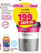 Simple Choice 20L Matt PVA + Free 50ml Tint