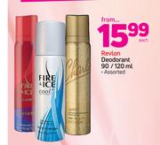 Revlon Deodorant 90/120ml-Each