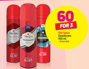 Old Spice Deodrant-3 X 150ml