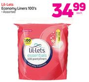 Lil Lets Economy Liners 100's