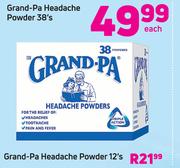Grand Pa Headpache Powder-12's
