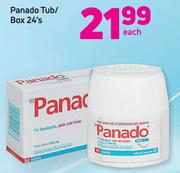 Panado Tub/ Box-24's Each
