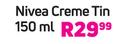 Nivea Cream Tin-150ml