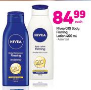 Nivea Q10 Body Firming Lotion-400ml Each
