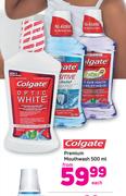 Colgate Premium Mouthwash-500ml Each