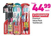 Colgate Premium Value Pack Toothbrush-Each