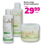 Buntu Range Of Hair Treatments-Each
