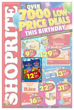 Shoprite : Over 7000 Low Price Deals (07 Aug - 20 Aug 2017), page 1