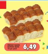 Freshly Baked School Buns-10 Per Pack