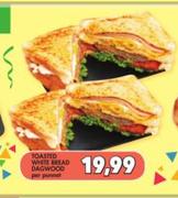 Toasted White Bread Dagwood-Per Punnet
