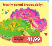 Freshly Baked Bright Cake Assorted-Each