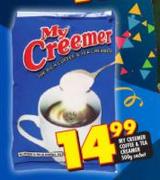 My Creamer Coffee & Tea Creamer-500g Sachet