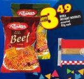 Roko Instant Noodles Assorted-85g Each