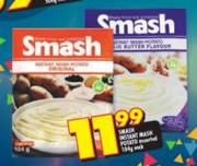 Smash Instant Mash Potato Assorted-104g Each