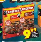 Knorrox Stock Cubes Assorted-Per Pack