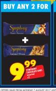 Symphony Chocolate Bars Assorted-For 2