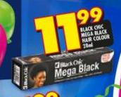 Black Chic Mega Black Hair Colour-28ml