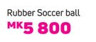 Game 2 Ply Rubber Soccer Ball