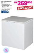 KIC 210Ltr Chest Freezer KCG 210 1