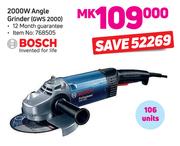 Bosch 2000W Angle Grinder GWS 2000