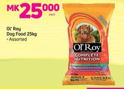 Ol’Roy Dog Food-25kg Each