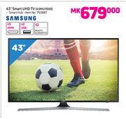 Samsung 43" Smart UHD TV 43MU7000