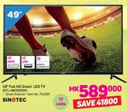Sinotec 49" Full HD Smart LED TV STL-49E2000M
