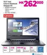 Lenovo 15.6" Intel Celeron Notebook IDEAPAD 110