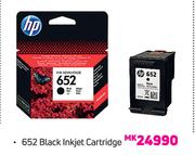 HP 652 Black Inkjet Cartridge