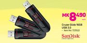 Sandisk Cruzer Glide 16GB USB 3.0-Each