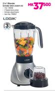 Logik 2 In 1 Blender Grinder RSH-245611-01