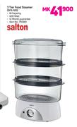 Salton 3 Tier Food Steamer SFS-100