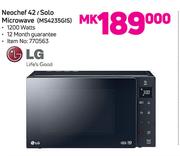 LG Neochef 42Ltr Solo Microwave MS4235GIS