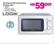 Logik 20Ltr Manual Microwave Oven P70H20L-SEJ
