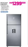 Samsung 519Ltr Top Freezer Fridge Metallic RT50K6531SL F