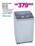 Hisense 13Kg Top Load Washing Machine WTX1302S