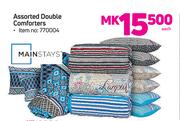 Mainstays Assorted Double Comforters-Each