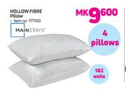 Mainstays Hollow Fibre Pillow