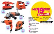 Black & Decker 13W Finishing Sander KA300-QS Or 400w Jig Saw Single Speed-Each