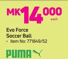 Puma Evo Force Soccer Ball-Each