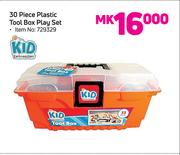 Kid Connection 30 Piece Plastic Tool Box Play Set