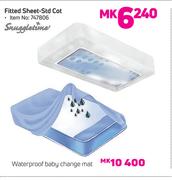 Snuggletime Fitted Sheet STD Cot