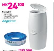 Angel Care Nappy Bin Includes 1 Free Refill