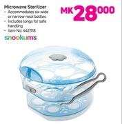 Snookums Microwave Sterilizer Includes Tongs For Safe Handling