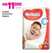 Huggies Dry Comfort Nappies-Per Pack