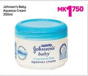 Johnsons Baby Aqueous Cream-350ml