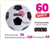 Game Tuffy Soccer Ball Size-5