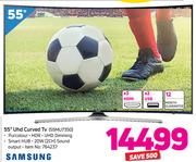 Samsung 55" UHD Currved TV 55MU7350